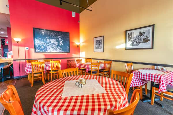 Interior view of dining area