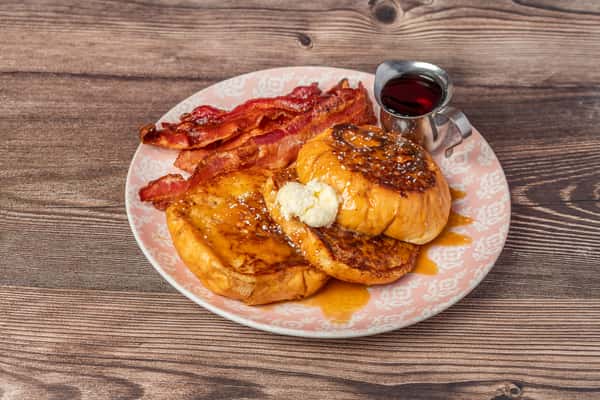 Salted Caramel Brioche French Toast