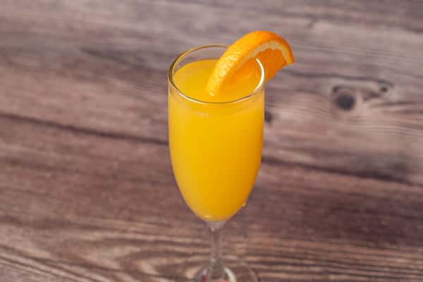 Cocktail with an orange slice