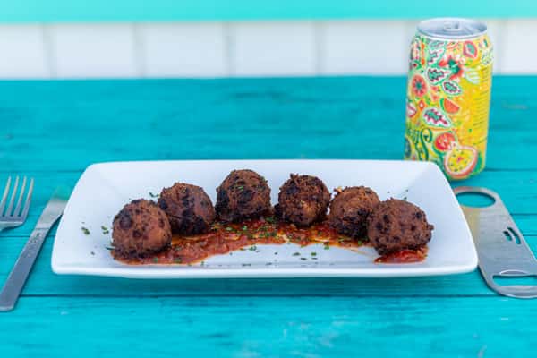 Beer Cheese Hushpuppies