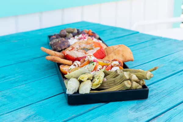 mezze platter