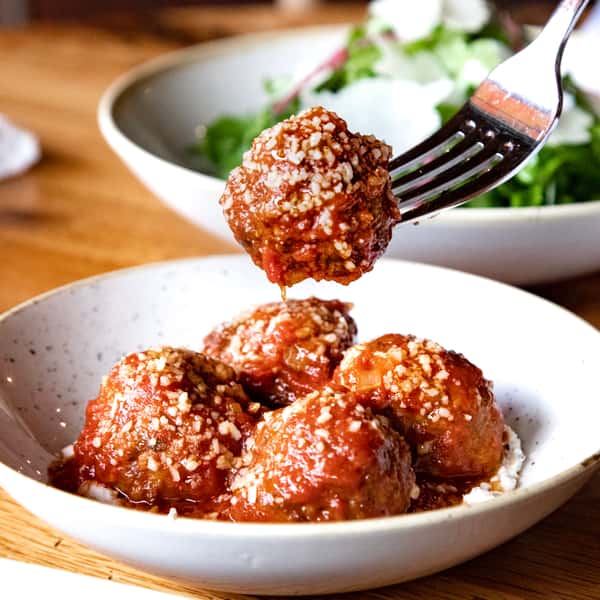 Nonna’s Slow Cooked Meatballs