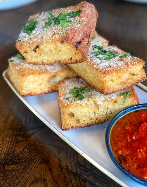 Alta Strada's Famous Garlic Bread