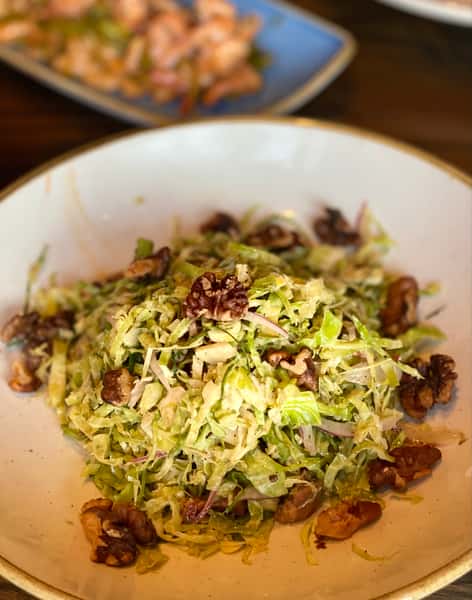 Shaved Brussels Sprout Salad