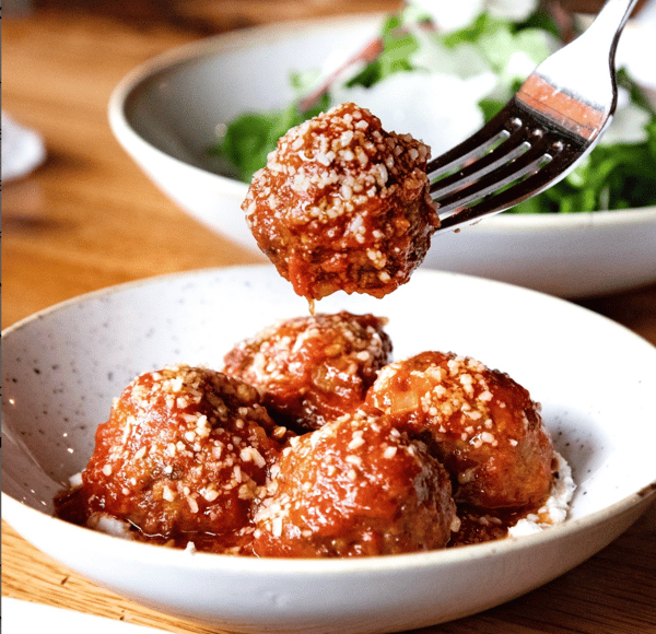 Nonna's Slow Cooked Meatballs