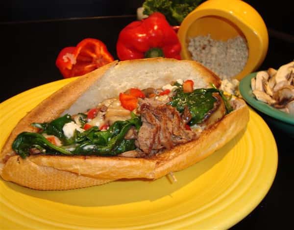veggie hoagie