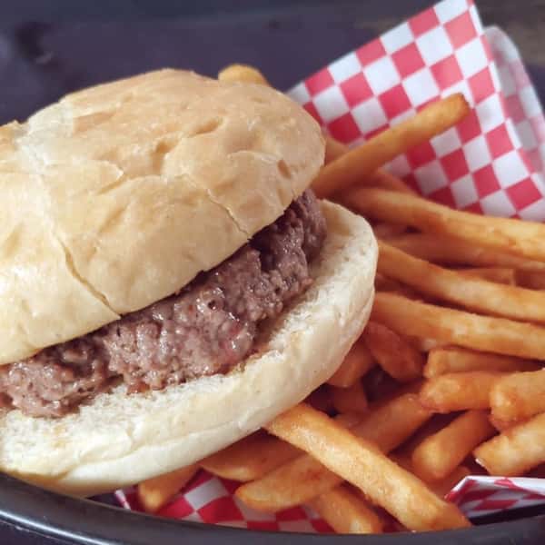 Jr Burger Lunch Basket