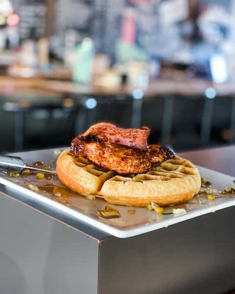 chicken and waffle
