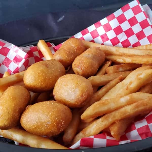 Jr Corn Dogs Dinner Basket