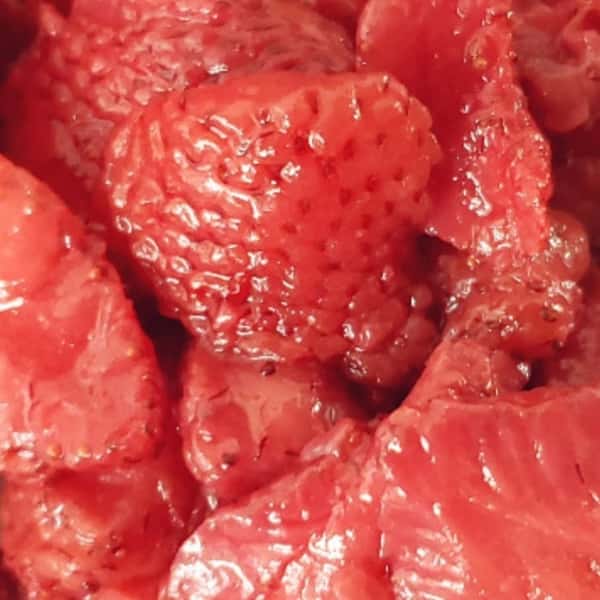 Strawberries in syrup