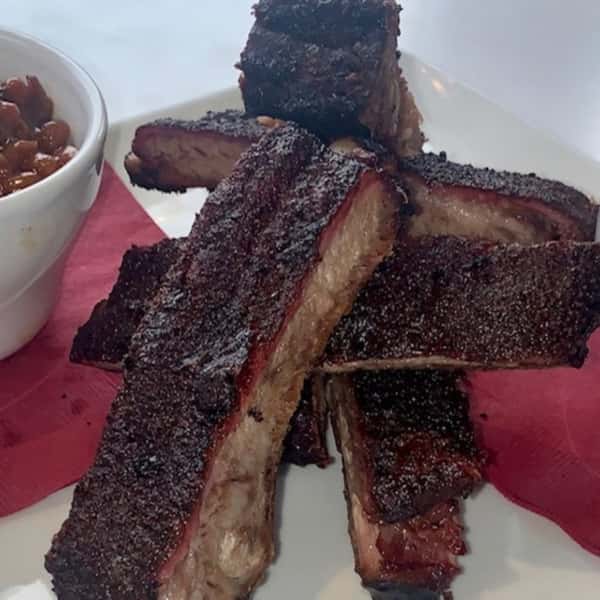 1/2 Rack of Ribs Entree