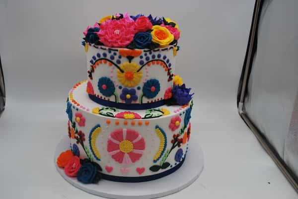 fiesta print 2 tier
