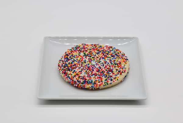 our famous sprinkle cookie Bakery Rockwell's Bakery Bakery in CA