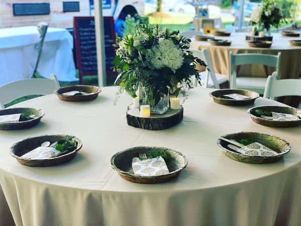 catering- table set up