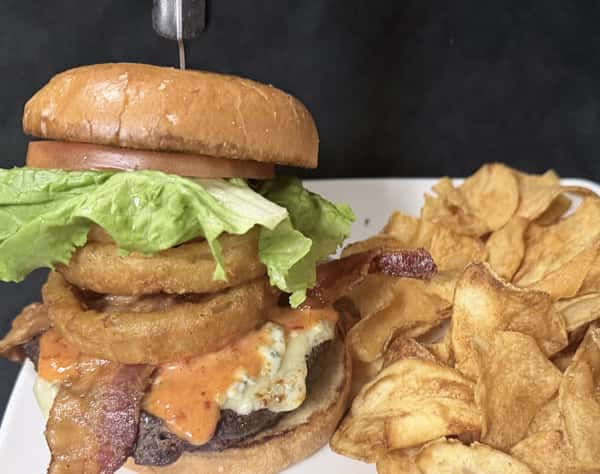 Red White & Bleu Burger