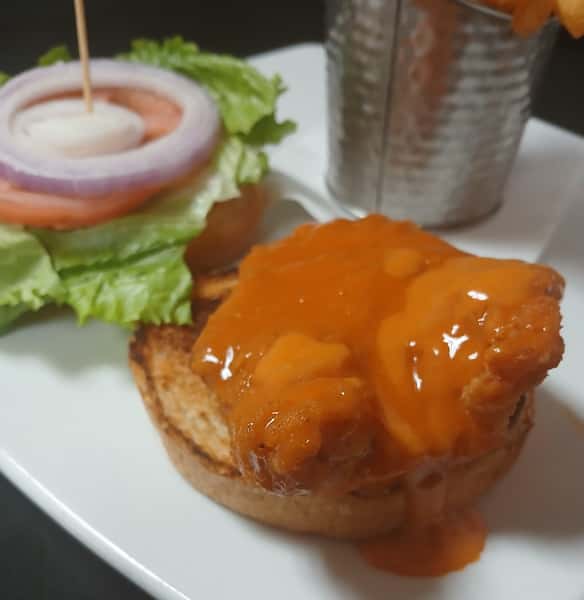 Spicy, Crispy Buffalo Chicken Sandwich