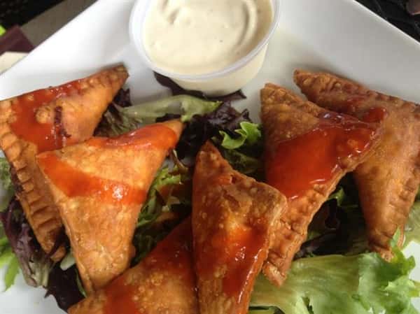 Buffalo Chicken Wontons