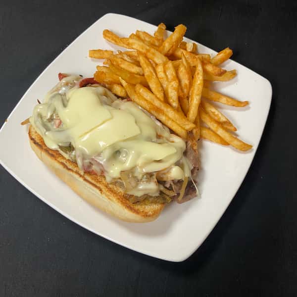 Double Stacked Philly Cheese Steak
