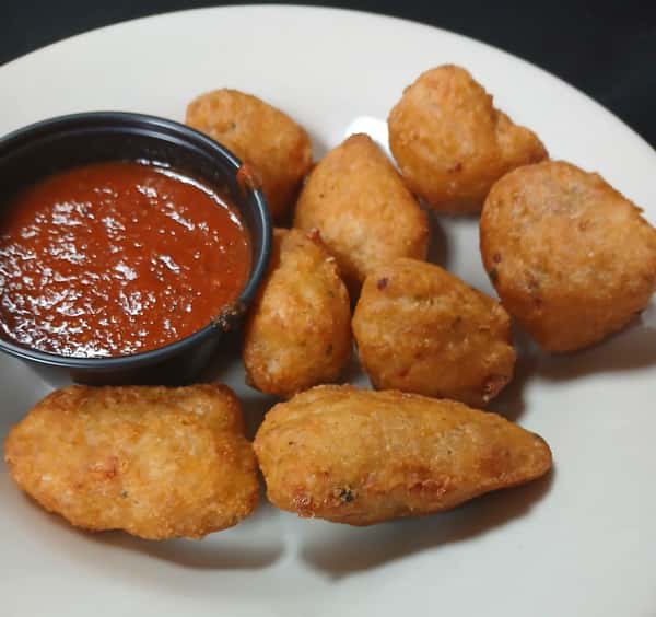 Breaded Pepperoni Pizza Bites Appetizer
