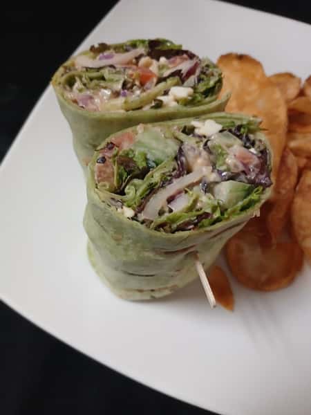 Grilled Hummus Wrap