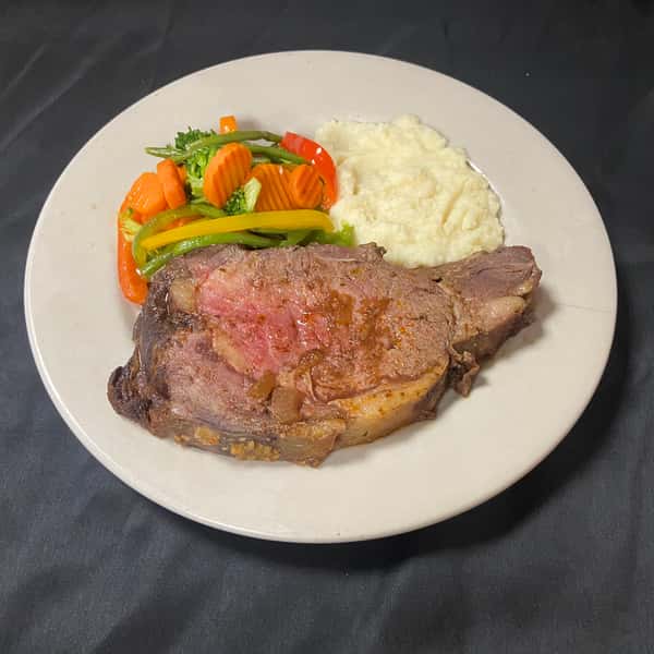 Prime Rib au jus AVAILABLE AFTER 4 PM