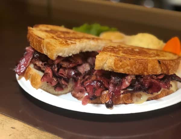 Grilled Pastrami and Swiss