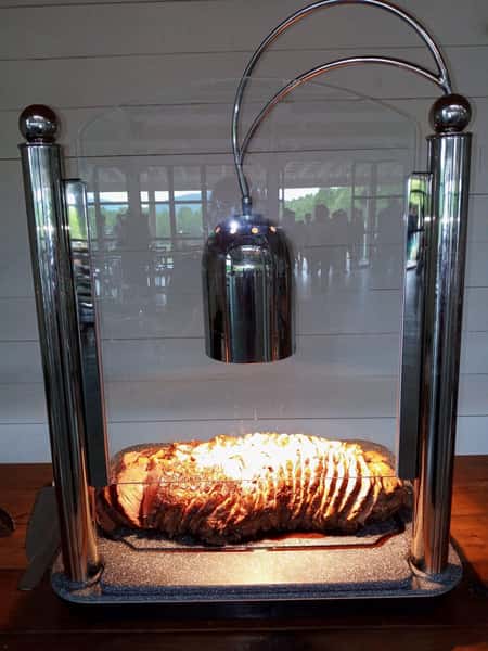 roast under heat lamp