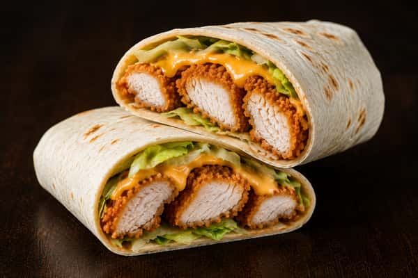 Fried Chicken Ranch Wrap Box