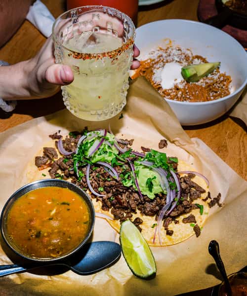 TACOS DE ASADA