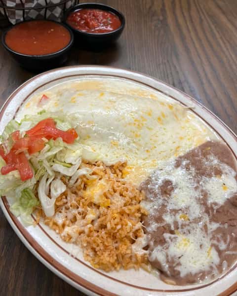 Sour Cream Chicken Enchiladas are Amazing!!