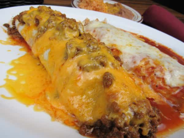 Burrito mexican food