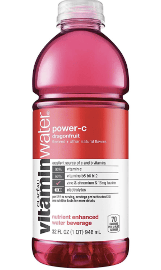 Vitamin water 20 Oz TO GO