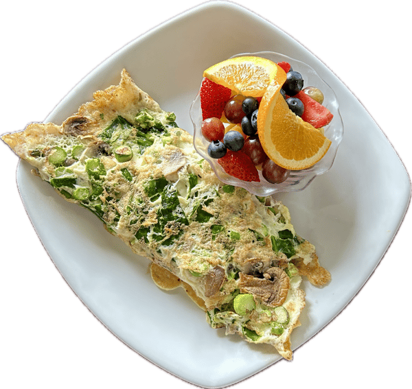 Spring Garden omelet
