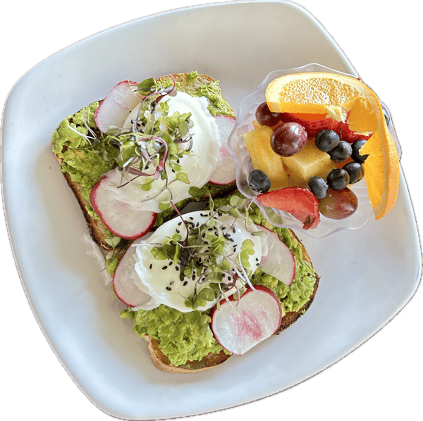 Avocado and Pea Toast