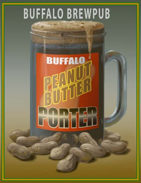COMING THIS FALL! BBP Peanut Butter Porter