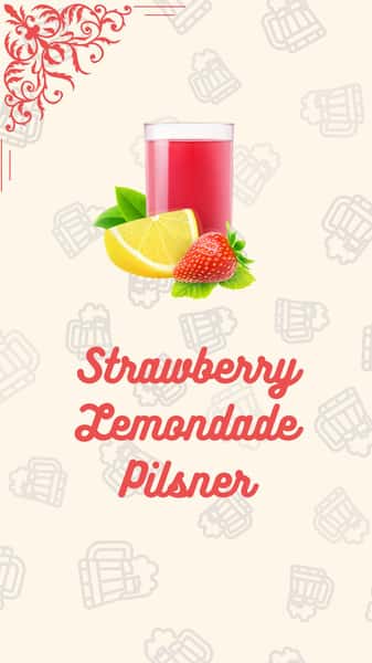 Strawberry Lemonade Pilsner