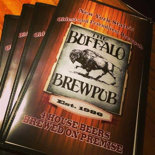 Four Buffalo Brewpub menus