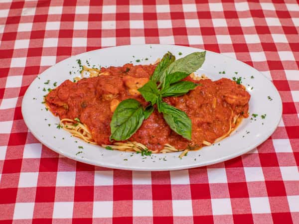 Shrimp Marinara or Fra Diavolo