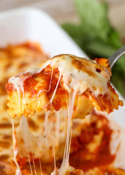 Baked Cheese Ravioli