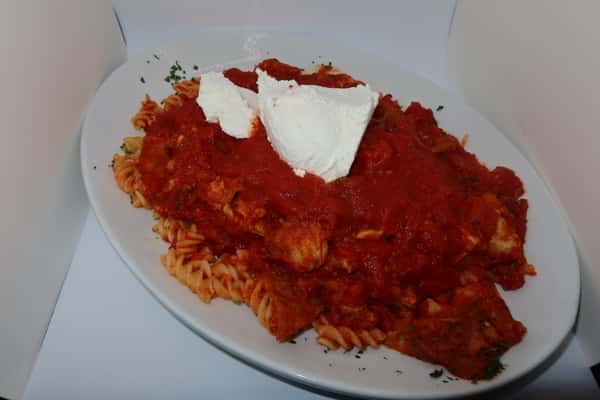 Fusilli Melanzana Dinner