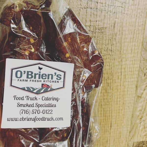 O'Brien's Smoked Beef Jerky