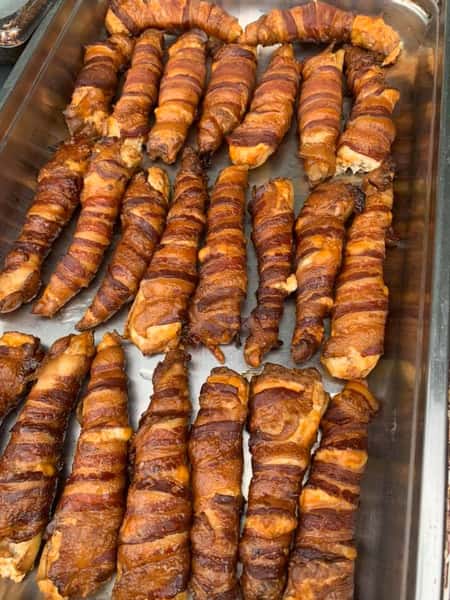 Smoked Bacon-Wrapped Peppers
