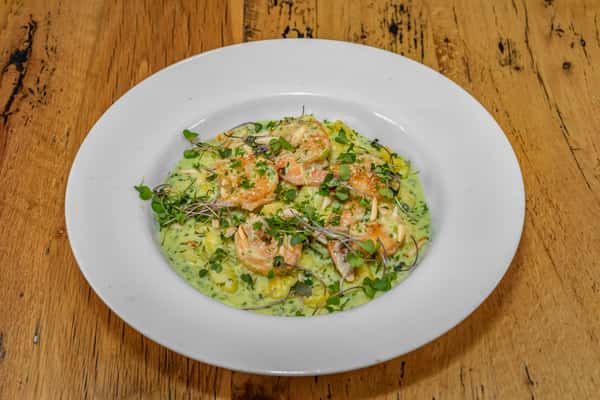 Gnocchi Pesto Gamberetti