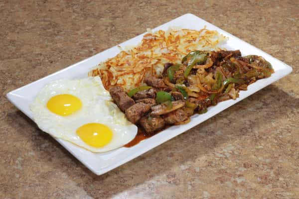 STEAK TIPS BREAKFAST (BTI)