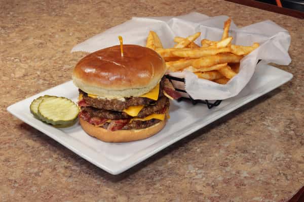 TRIPLE THREAT BURGER
