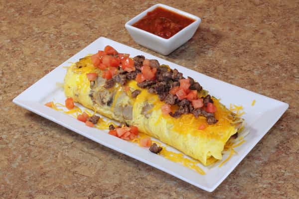 STEAK OMELETTE