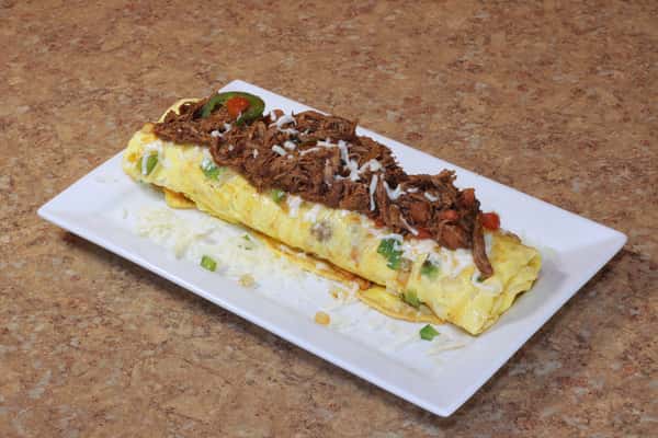 BARBACOA BEEF OMELETTE