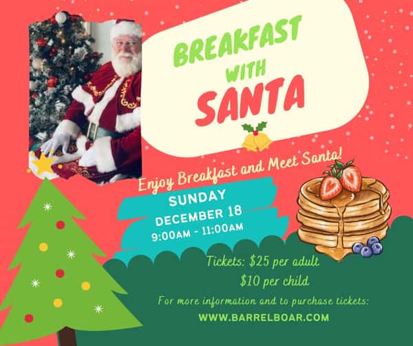 Breakfast With Santa Canal Winchester 