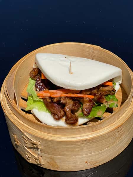 BBQ Pork Gua Bao (Puerco en salsa barbacoa Guabao)