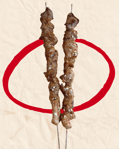 Grilled Lamb Skewers· 烤羊肉串